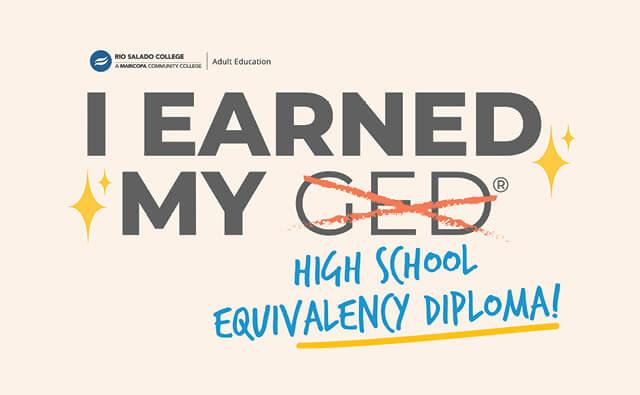 I Earned my GED